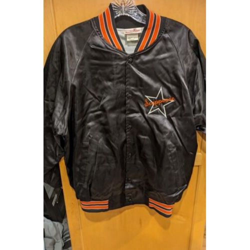 VINTAGE Hartwell SATIN JACKET SIZE‎ Large++  Scapoose Oregon Excellent Condition